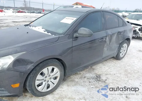 2014 Chevrolet Cruze Ls Auto from USA, damaged, VIN 1G1PA5SH9E7238092